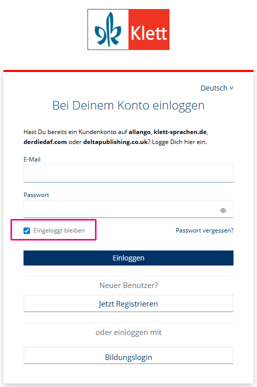 DE_Login-Maske_Eingeloggt bleiben.png